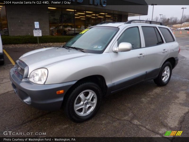 Pewter / Gray 2004 Hyundai Santa Fe GLS 4WD