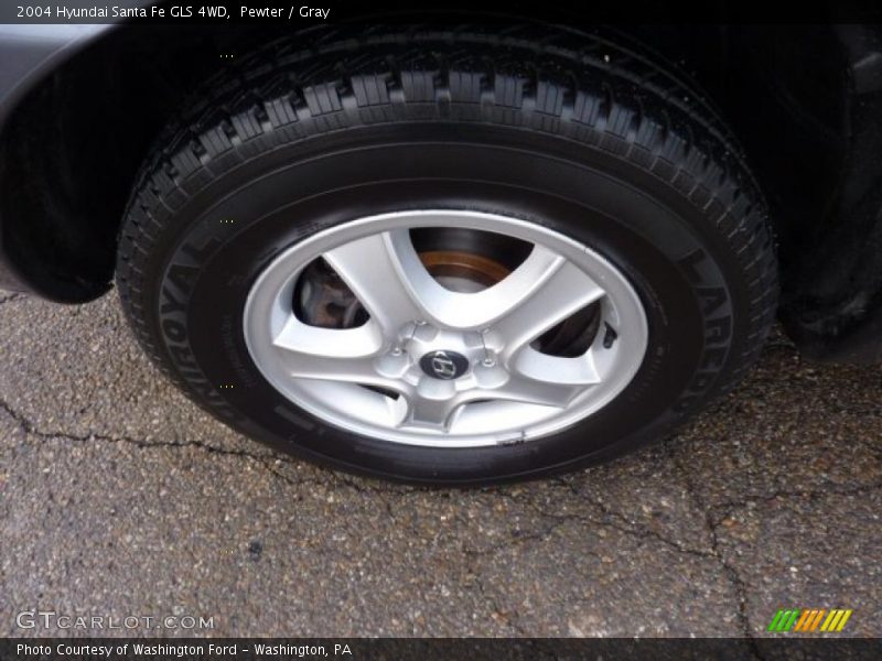 Pewter / Gray 2004 Hyundai Santa Fe GLS 4WD