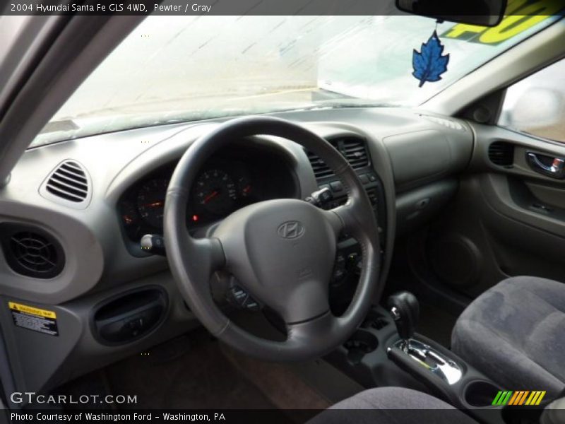 Pewter / Gray 2004 Hyundai Santa Fe GLS 4WD