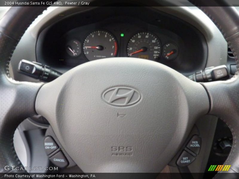 Pewter / Gray 2004 Hyundai Santa Fe GLS 4WD