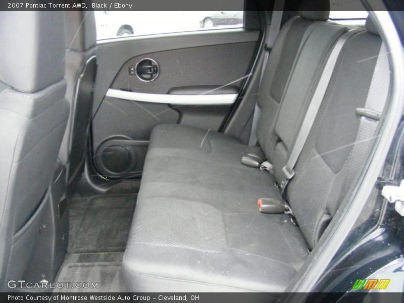 Black / Ebony 2007 Pontiac Torrent AWD