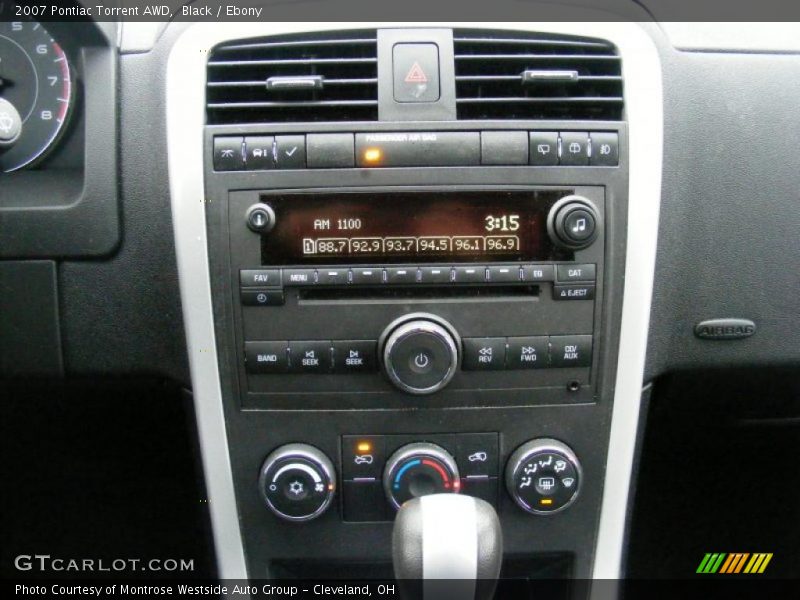 Black / Ebony 2007 Pontiac Torrent AWD