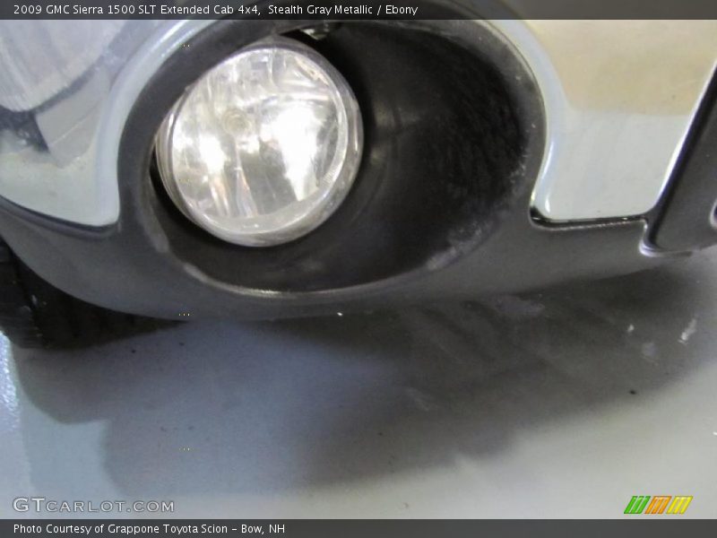 Stealth Gray Metallic / Ebony 2009 GMC Sierra 1500 SLT Extended Cab 4x4