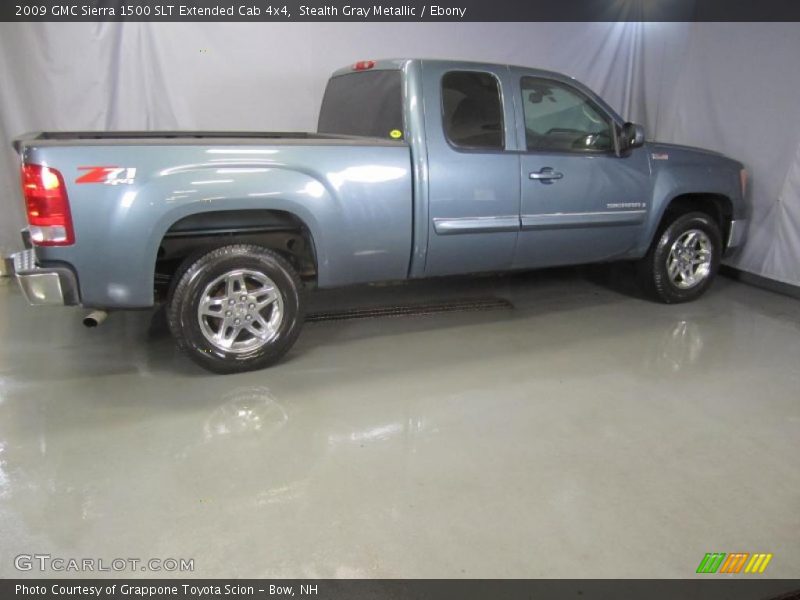 Stealth Gray Metallic / Ebony 2009 GMC Sierra 1500 SLT Extended Cab 4x4