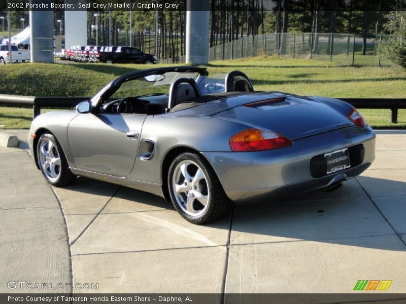 Seal Grey Metallic / Graphite Grey 2002 Porsche Boxster