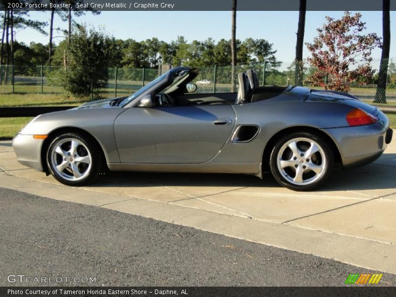 Seal Grey Metallic / Graphite Grey 2002 Porsche Boxster