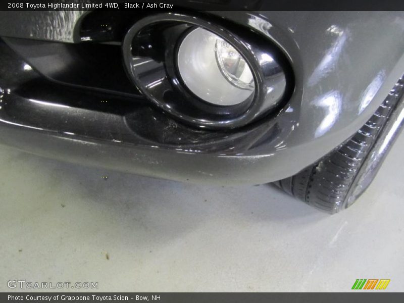 Black / Ash Gray 2008 Toyota Highlander Limited 4WD