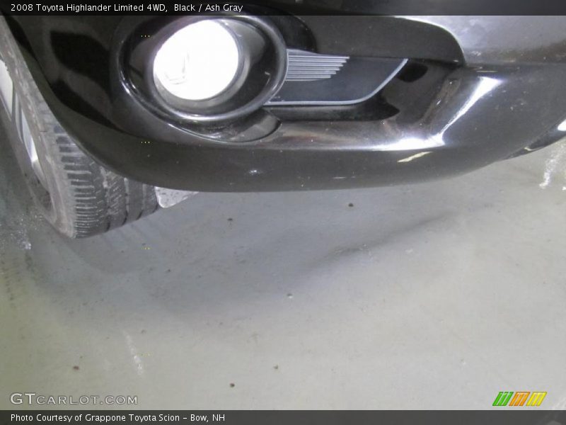 Black / Ash Gray 2008 Toyota Highlander Limited 4WD