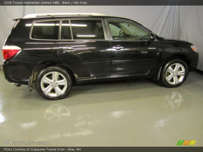 Black / Ash Gray 2008 Toyota Highlander Limited 4WD