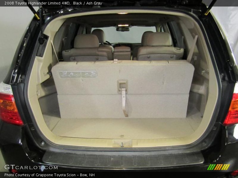 Black / Ash Gray 2008 Toyota Highlander Limited 4WD