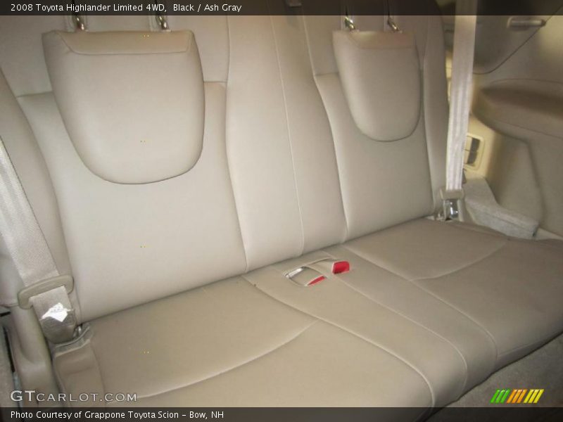 Black / Ash Gray 2008 Toyota Highlander Limited 4WD