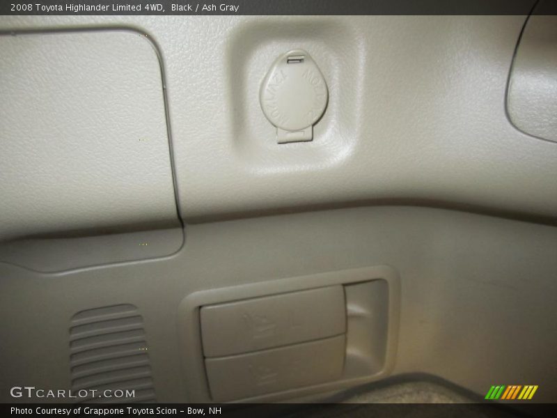 Black / Ash Gray 2008 Toyota Highlander Limited 4WD