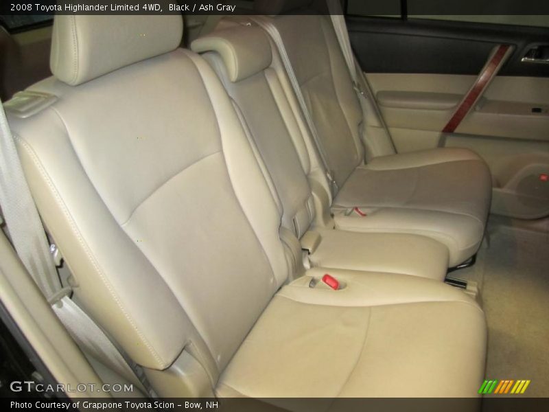 Black / Ash Gray 2008 Toyota Highlander Limited 4WD