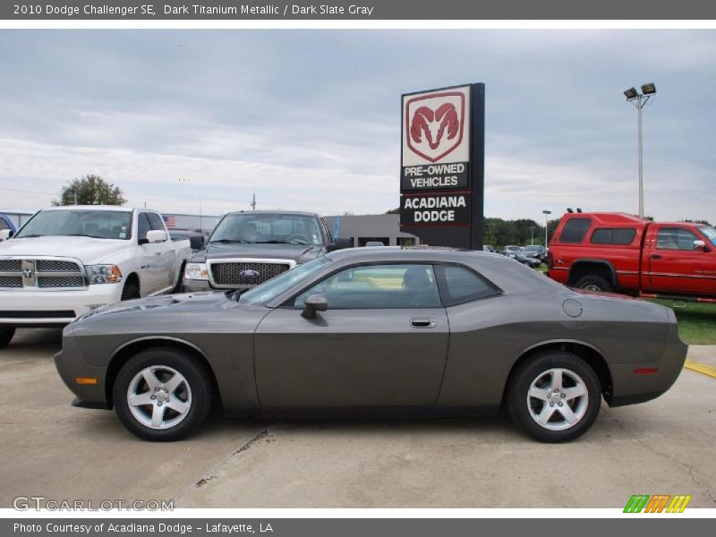 Dark Titanium Metallic / Dark Slate Gray 2010 Dodge Challenger SE