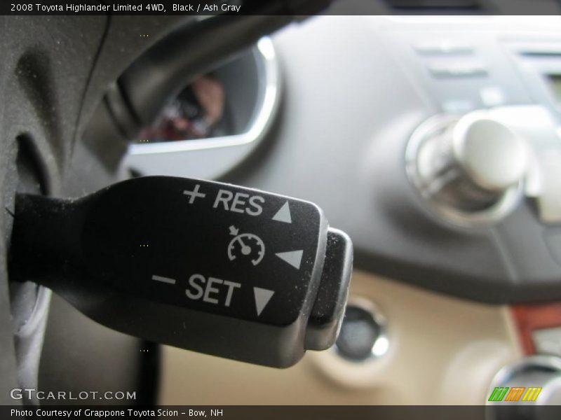 Black / Ash Gray 2008 Toyota Highlander Limited 4WD