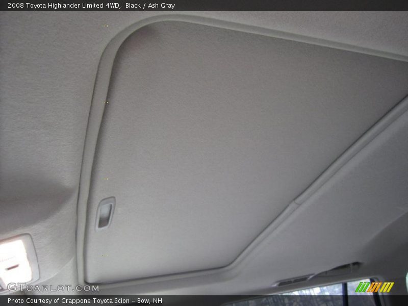 Black / Ash Gray 2008 Toyota Highlander Limited 4WD