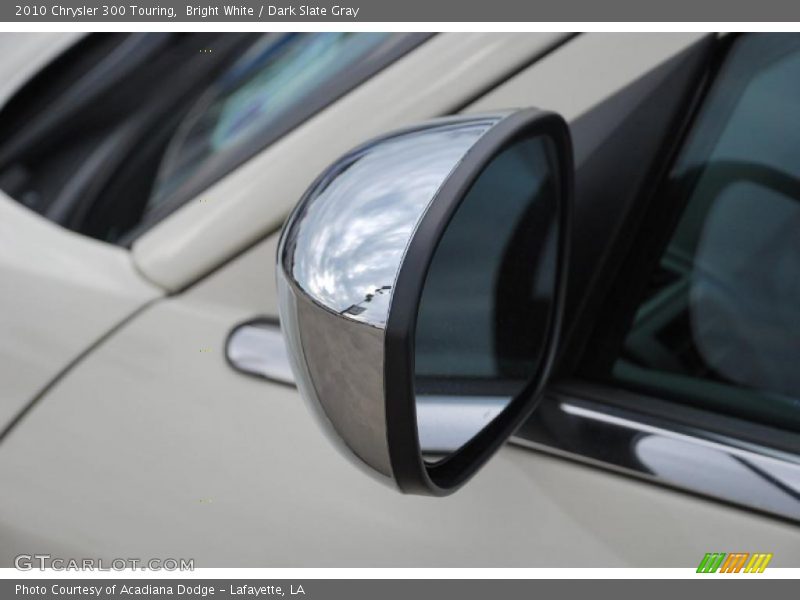 Bright White / Dark Slate Gray 2010 Chrysler 300 Touring