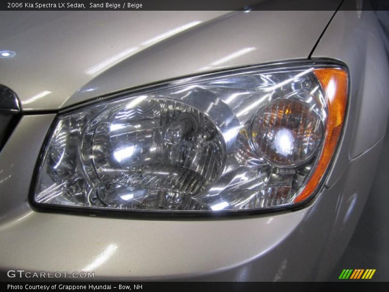 Sand Beige / Beige 2006 Kia Spectra LX Sedan