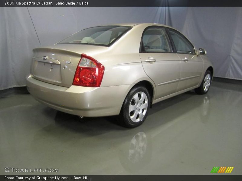Sand Beige / Beige 2006 Kia Spectra LX Sedan