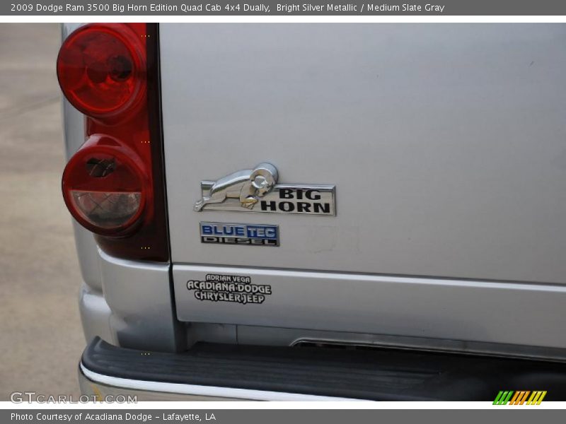  2009 Ram 3500 Big Horn Edition Quad Cab 4x4 Dually Logo