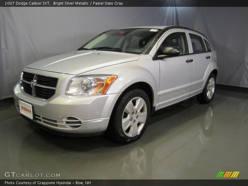 Bright Silver Metallic / Pastel Slate Gray 2007 Dodge Caliber SXT