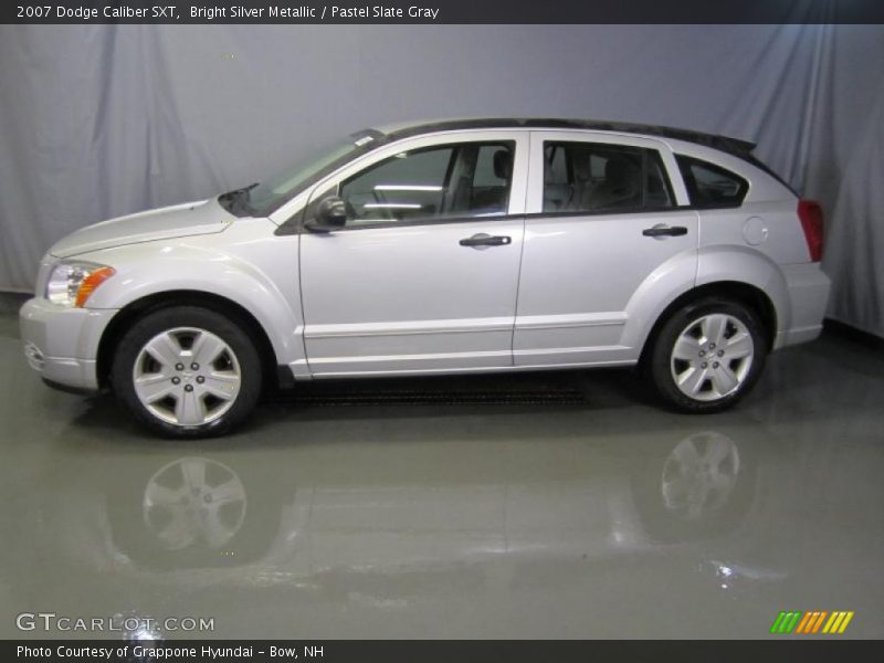 Bright Silver Metallic / Pastel Slate Gray 2007 Dodge Caliber SXT