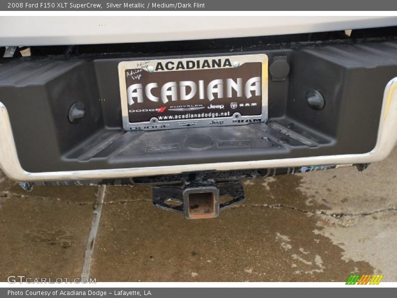 Silver Metallic / Medium/Dark Flint 2008 Ford F150 XLT SuperCrew