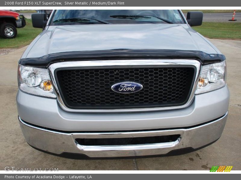 Silver Metallic / Medium/Dark Flint 2008 Ford F150 XLT SuperCrew
