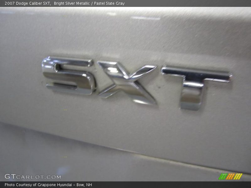 Bright Silver Metallic / Pastel Slate Gray 2007 Dodge Caliber SXT