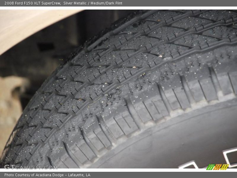 Silver Metallic / Medium/Dark Flint 2008 Ford F150 XLT SuperCrew