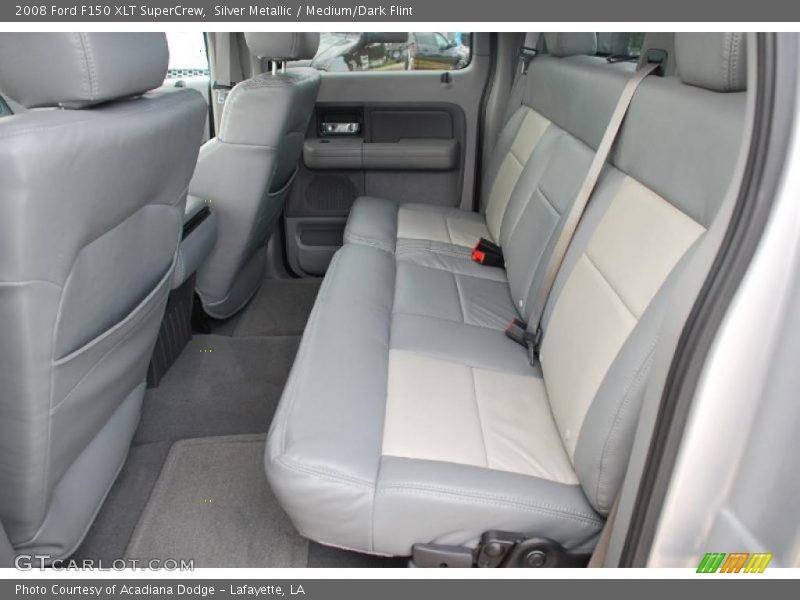 Silver Metallic / Medium/Dark Flint 2008 Ford F150 XLT SuperCrew
