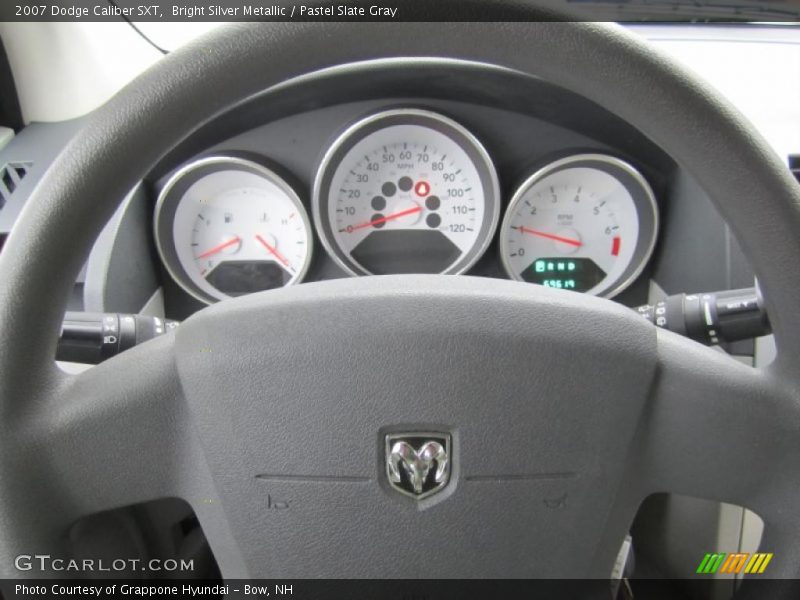 Bright Silver Metallic / Pastel Slate Gray 2007 Dodge Caliber SXT