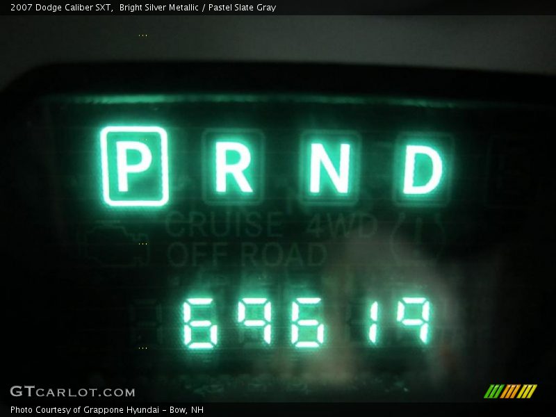 Bright Silver Metallic / Pastel Slate Gray 2007 Dodge Caliber SXT