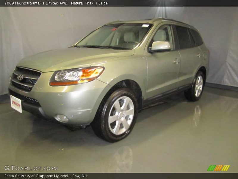 Natural Khaki / Beige 2009 Hyundai Santa Fe Limited 4WD