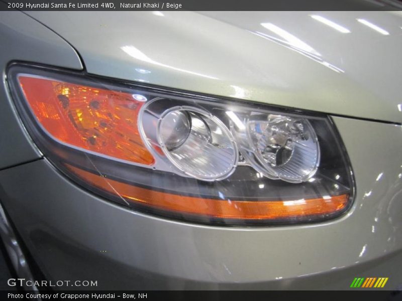 Natural Khaki / Beige 2009 Hyundai Santa Fe Limited 4WD