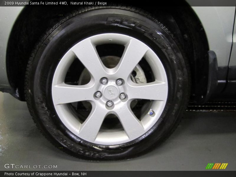  2009 Santa Fe Limited 4WD Wheel