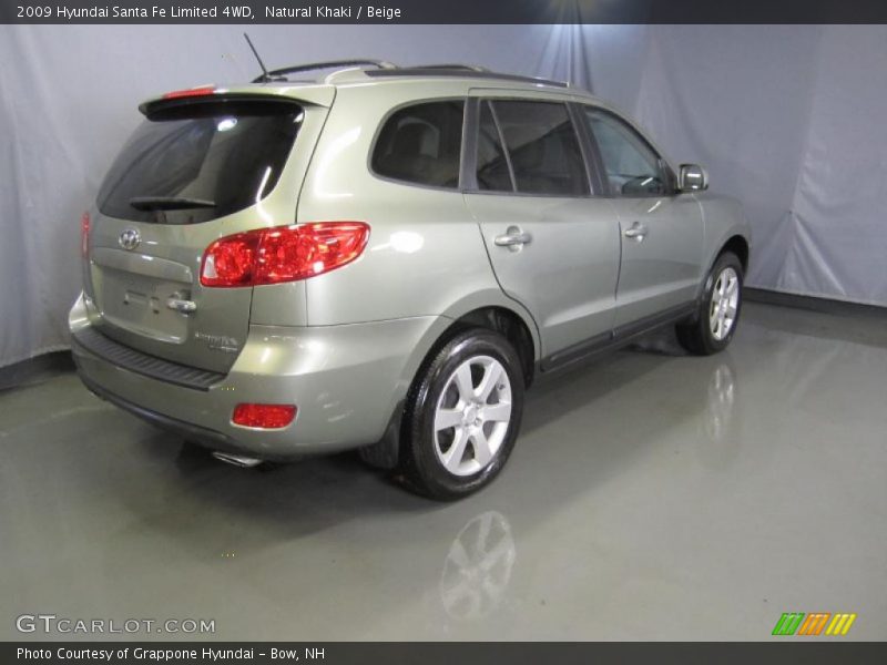 Natural Khaki / Beige 2009 Hyundai Santa Fe Limited 4WD