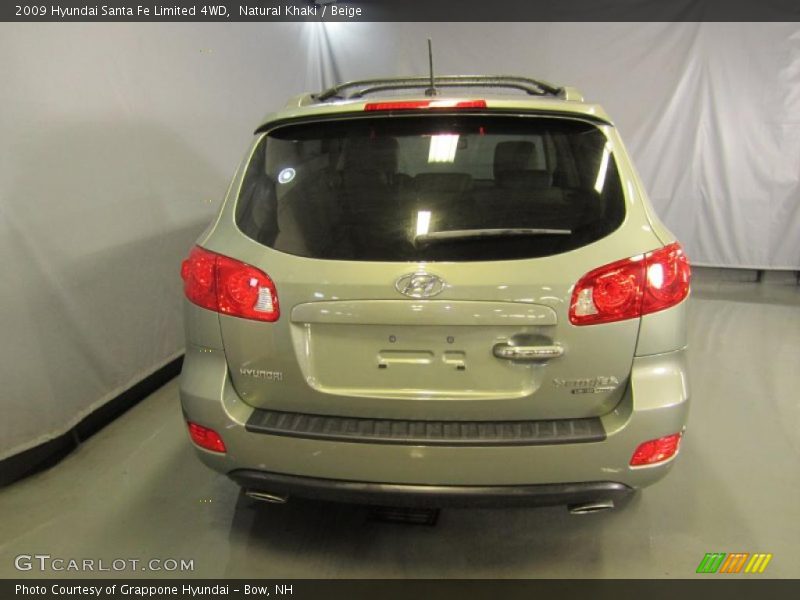 Natural Khaki / Beige 2009 Hyundai Santa Fe Limited 4WD