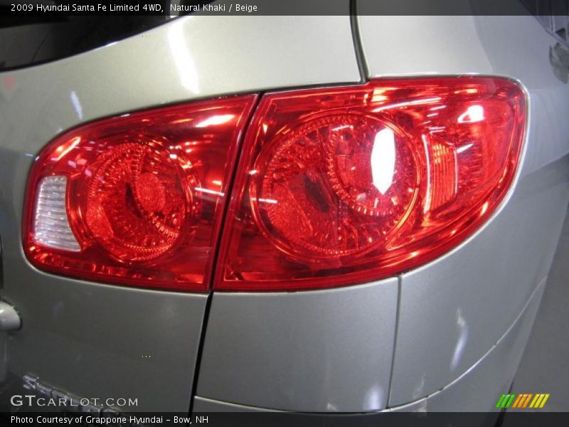 Natural Khaki / Beige 2009 Hyundai Santa Fe Limited 4WD