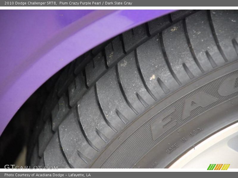 Plum Crazy Purple Pearl / Dark Slate Gray 2010 Dodge Challenger SRT8