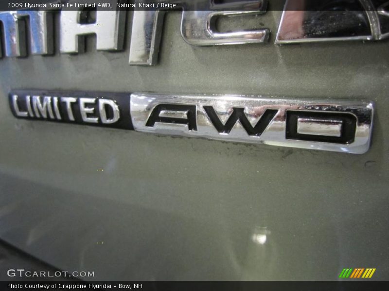  2009 Santa Fe Limited 4WD Logo
