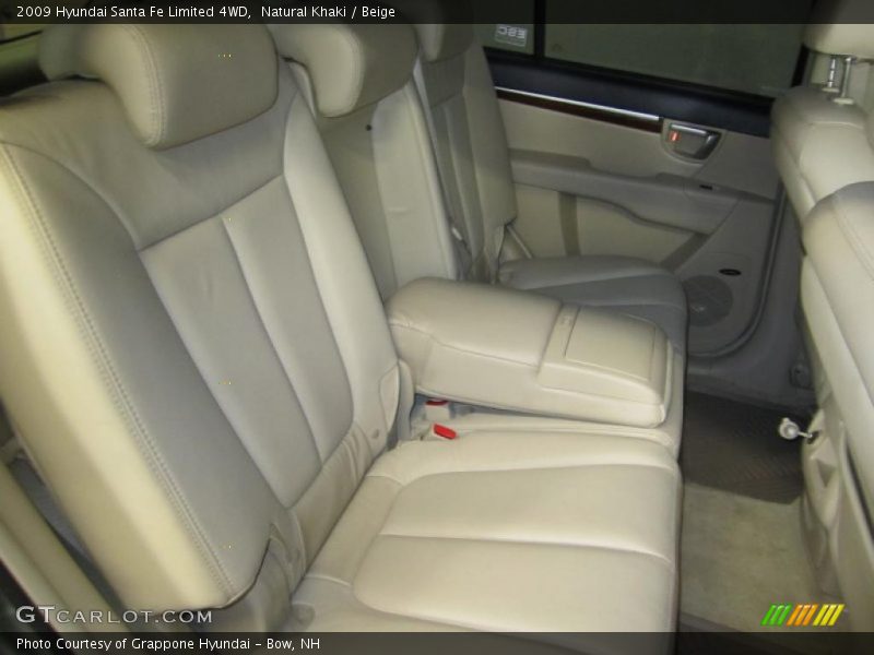 Natural Khaki / Beige 2009 Hyundai Santa Fe Limited 4WD