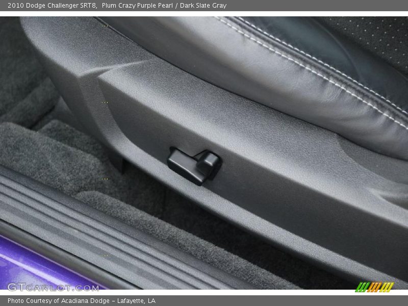 Plum Crazy Purple Pearl / Dark Slate Gray 2010 Dodge Challenger SRT8
