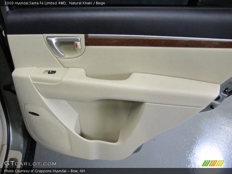 Natural Khaki / Beige 2009 Hyundai Santa Fe Limited 4WD