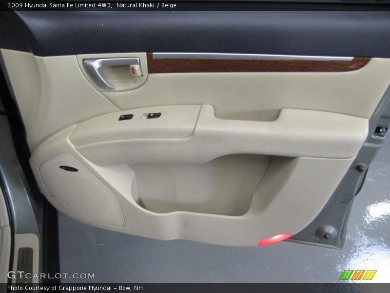 Natural Khaki / Beige 2009 Hyundai Santa Fe Limited 4WD
