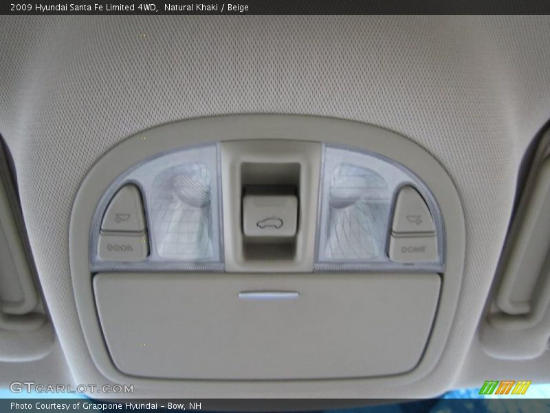 Natural Khaki / Beige 2009 Hyundai Santa Fe Limited 4WD