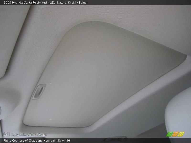 Natural Khaki / Beige 2009 Hyundai Santa Fe Limited 4WD