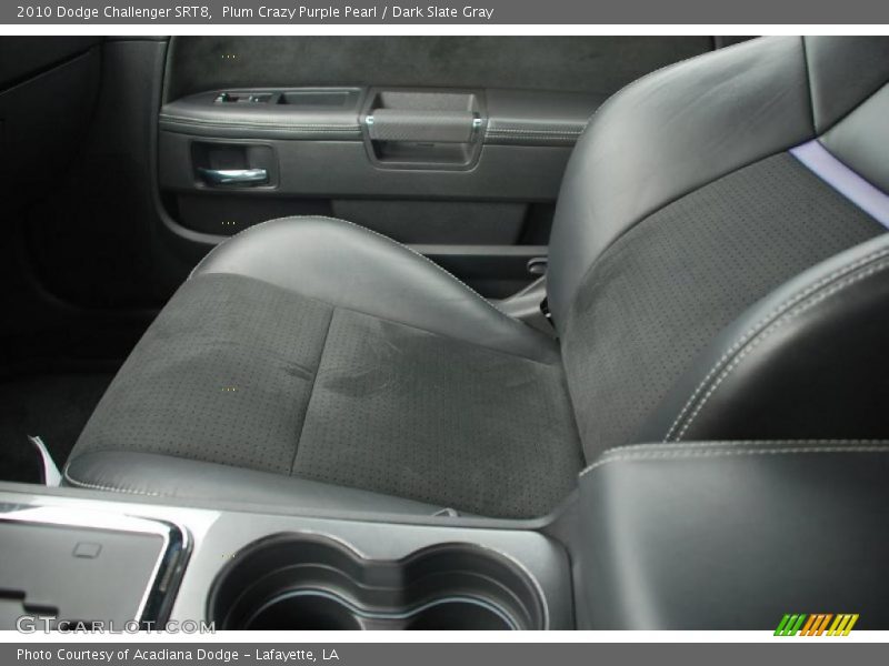 Plum Crazy Purple Pearl / Dark Slate Gray 2010 Dodge Challenger SRT8