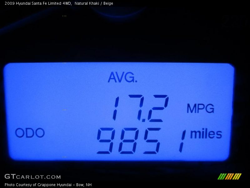 Natural Khaki / Beige 2009 Hyundai Santa Fe Limited 4WD