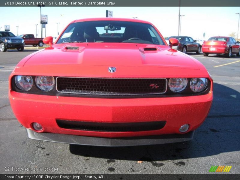 TorRed / Dark Slate Gray 2010 Dodge Challenger R/T Classic